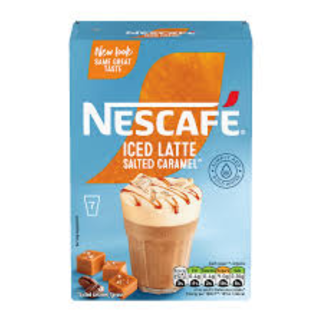 NESCAFE GOLD ICED LATTE SALTED CARAMEL 101.5G